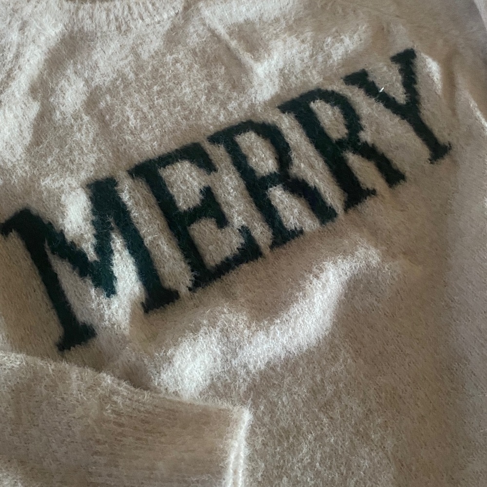NWOTS Z Supply MERRY sweater